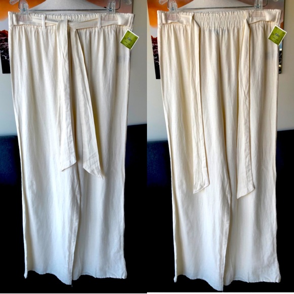 Ambiance Apparel Linen Pants - Picture 1 of 8
